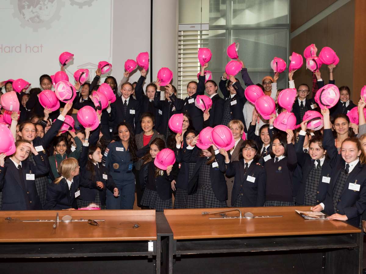The UNESCO Thinkpink hard hat workshop took place at the ICAO conference.
