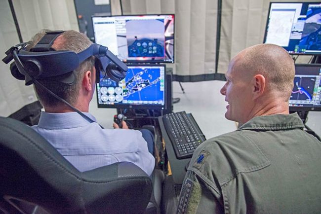 Air Force Institute of Technology and Air Force Research Lab to experiment with methods of mixing VR and classroom instruction