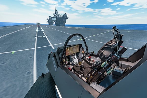 Simulator test pilots reported a form of déjà vu when going to the ship for the first time.