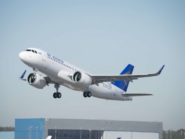 Air Astana, has taken delivery of eight Airbus A320-271N NEO aircraft.