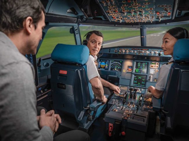 As an approved supplier to Airbus, TRU provides world-class flight simulation devices (including the above A320 FFS) to Airbus' customers, training centers and affiliates worldwide.