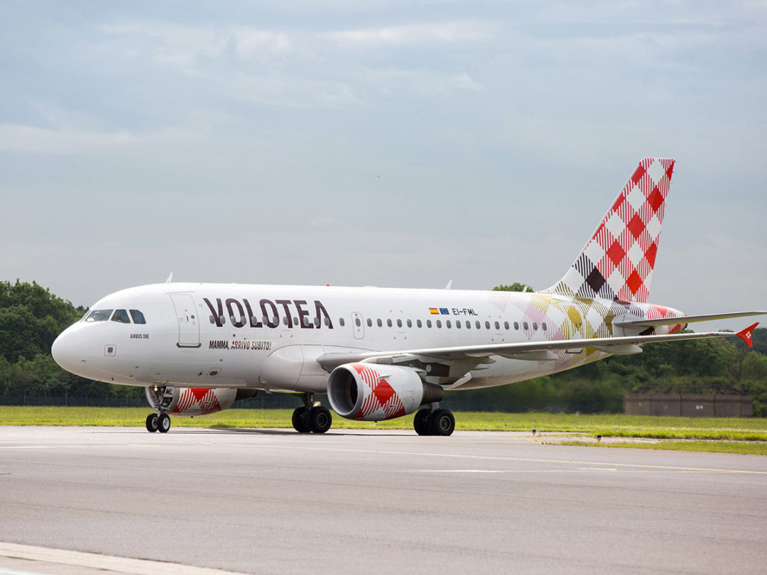 Volotea is gradually changing to an all-Airbus A319 fleet.