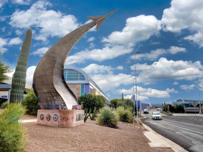 Solar Sculpture at Tucson International Airport