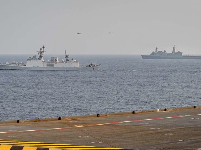 Indian Ocean naval exercise