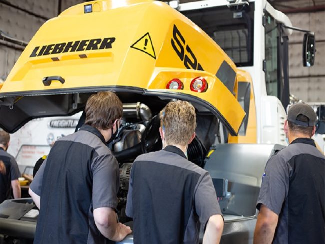 Liebherr-Advance Technical Institute Partner on Heavy Vehicle Training