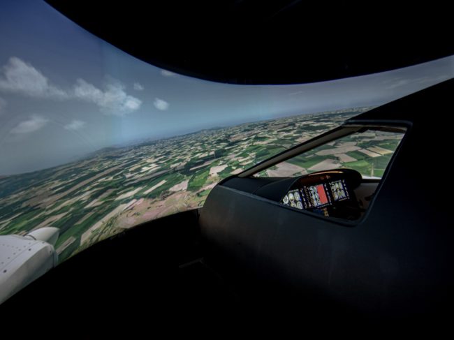 Four entrol Simulators for Paris Flight Training