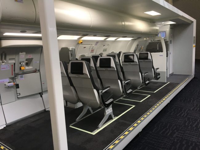 Spatial Manufactures Airbus Cabin Service Trainer for S7 Airlines