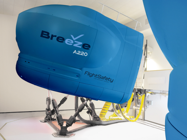 FlightSafety Selected by Breeze Airways