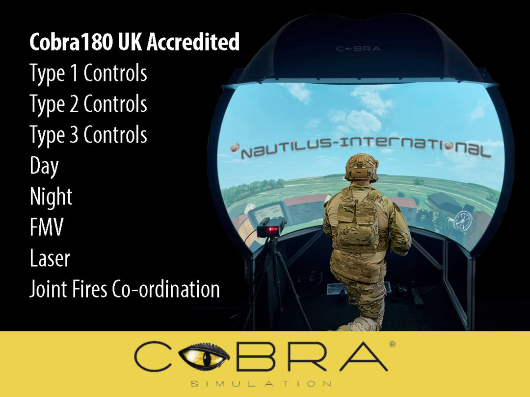 New Cobra180 immersive dome UK accredited