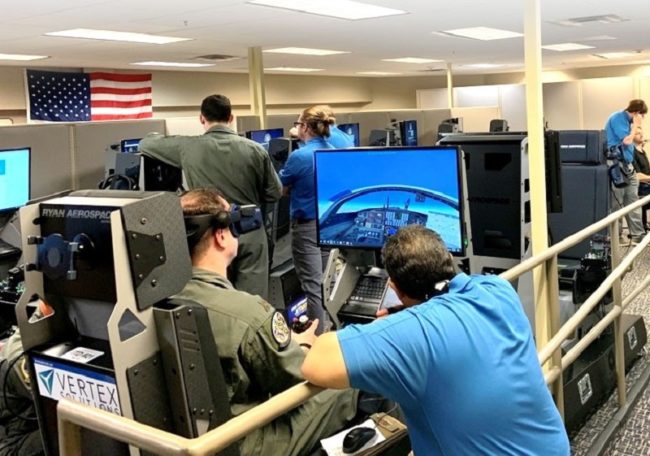 US Air Force Selects Ryan Aerospace to Supply Jet Fighter Training Sims