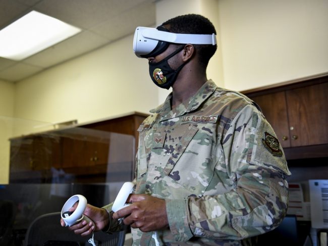 Team Fairchild Trains Airmen for Tough Conversations in VR
