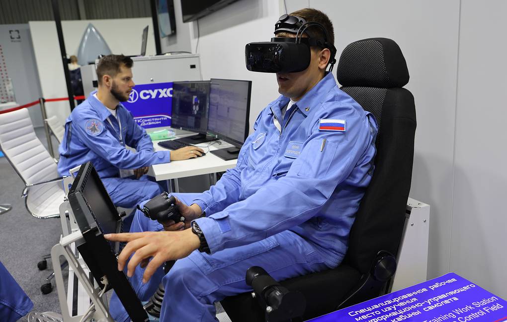 Sukhoi developing vr technical training simulators