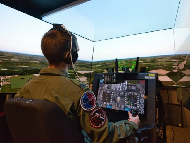 The Portuguese Air Force Buys a New F-16 Simulator from IFAD