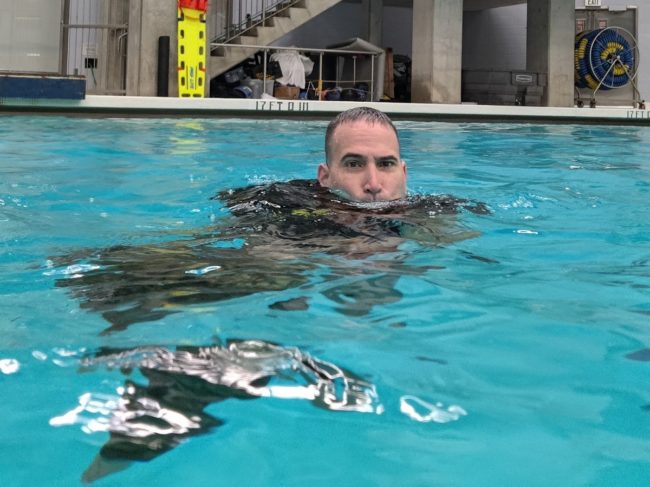 US Army Nuclear Disablement Teams Conduct Water Survival Training