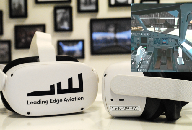 Leading Edge Aviation Wins Award for XR Virtual Cockpit