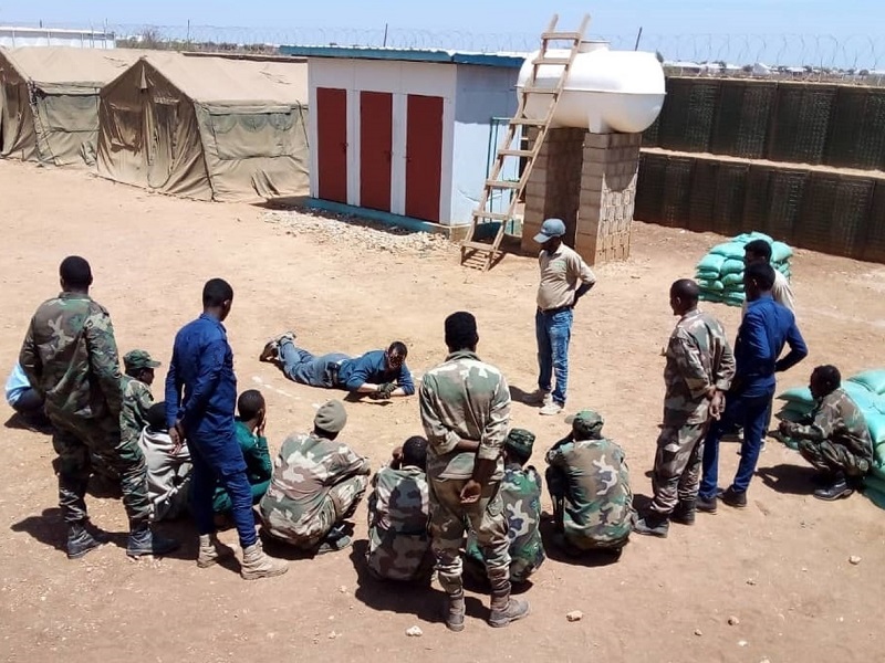 Somalia explosives training crop