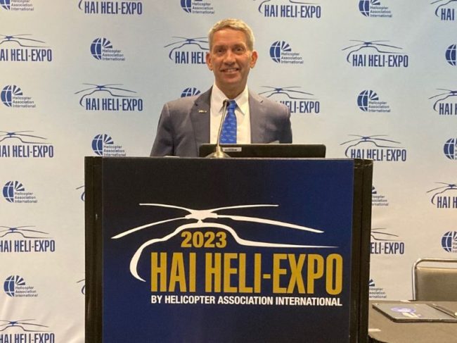 Jim Viola, President and CEO, HAI, Speaks at HAI HELI Expo