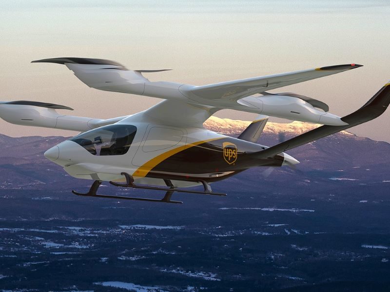 UPS Flight Forward Plans To Purchase eVTOL aircraft from BETA