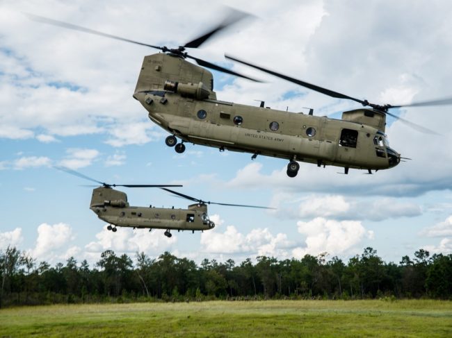 MS&T Kauchak helo FSTD US Army CH-47s.jpg