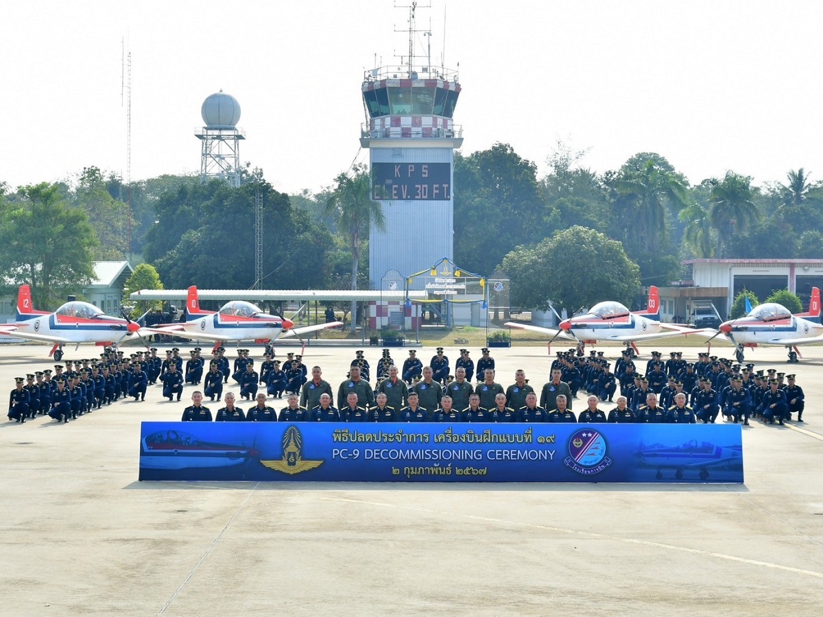 Mst atul week of 9 feb thumbnail royal thai air force retires pc 9 basic trainers from service